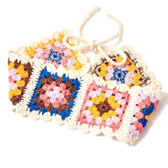 Accessories - ‼️ SALE ‼️ Beautiful Multi Color Crochet Knit Headband or Sash